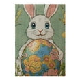thumbnail image 3 of Sheronv Bunny Painted Egg Flowers Wooden Jigsaw Puzzle Vertical Challenging Difficult Wood Puzzles for Adults Easter Gift for Family Friends 300PCS, 3 of 8