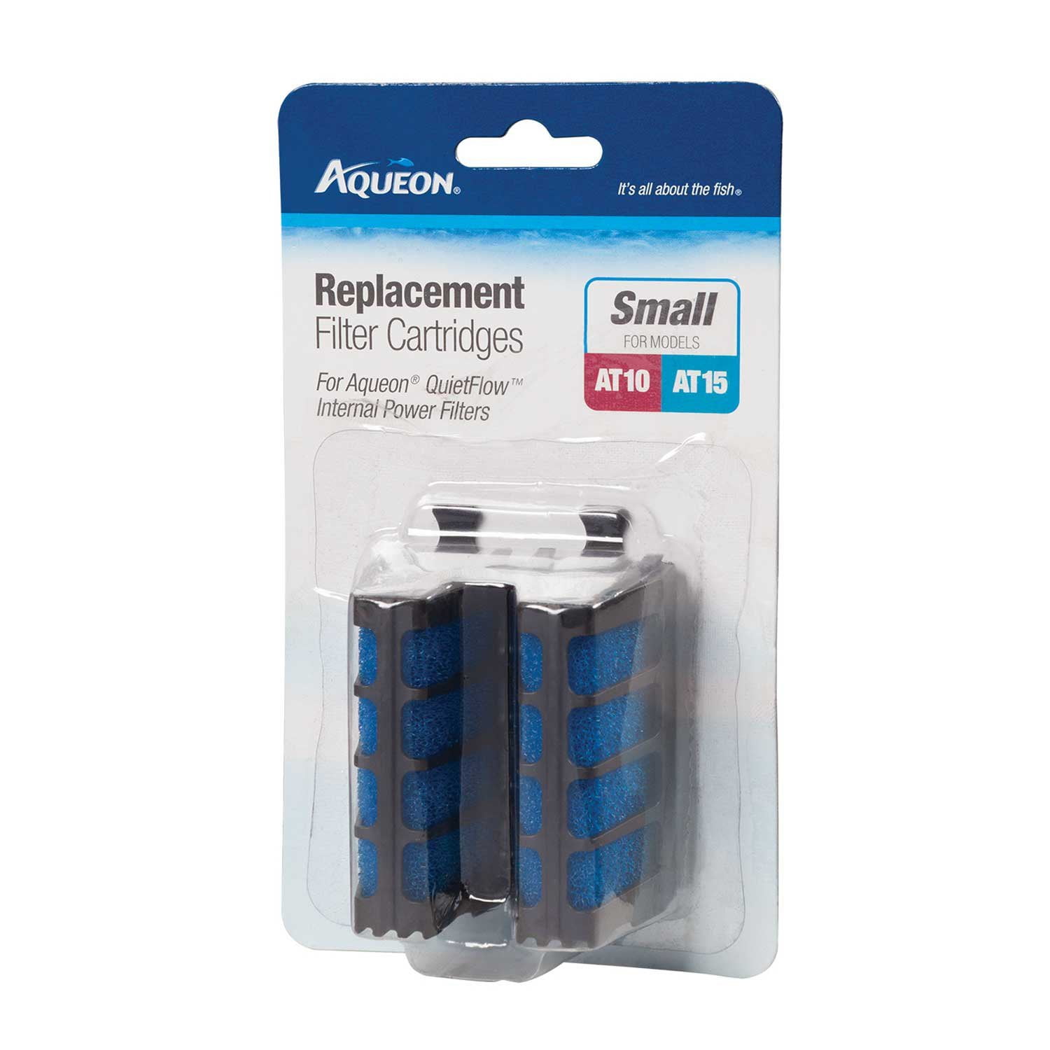 QuietFlow Internal Filter Cartridge Small 2 Count, Aqueon small