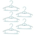 thumbnail image 2 of Cheers US 5Pcs Baby Hangers Kids Hangers Childrens Hangers Child Hangers Plastic Toddler Infant Nursery Hangers Small Baby Clothes Hangers Plastic Infant Hangers for Closet, 2 of 7