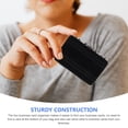 thumbnail image 3 of Milisten Novel Business Card Storage Holder Safe Box Shape Card Box Portable Name Card Holder, 3 of 6