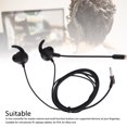 thumbnail image 4 of Auriculares para juegos auriculares con cable para juegos aptos para oídos interfaz de 35 mm ABS para PC y portátiles, 4 of 8