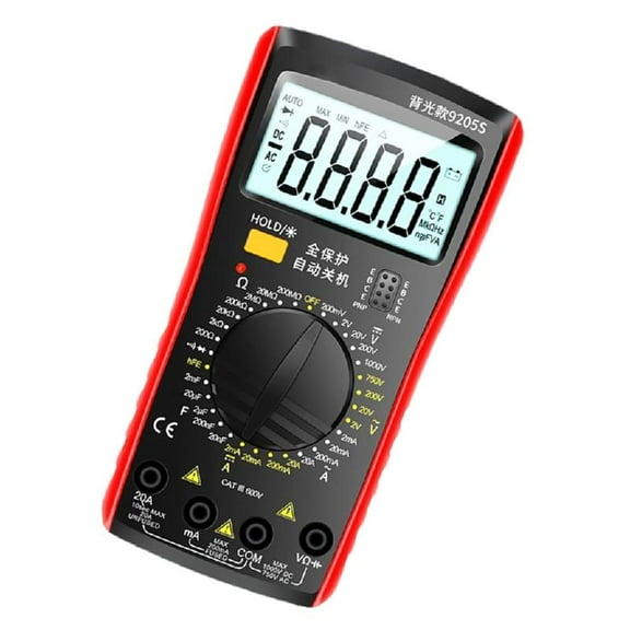 Ciwanning Multifunction Digital Multimeter High Accuracy Measurement Overload Protections Backlit LCD For Electrical Testing