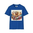 thumbnail image 6 of Golden Retriever Surfer Unisex Softstyle T-Shirt, 6 of 11