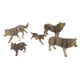 thumbnail image 1 of Conjunto de Modelos de Lobo, Plástico Activo Poses de Lobo Juguetes de Figuras de Lobo Vidas en Vidas, 1 of 7