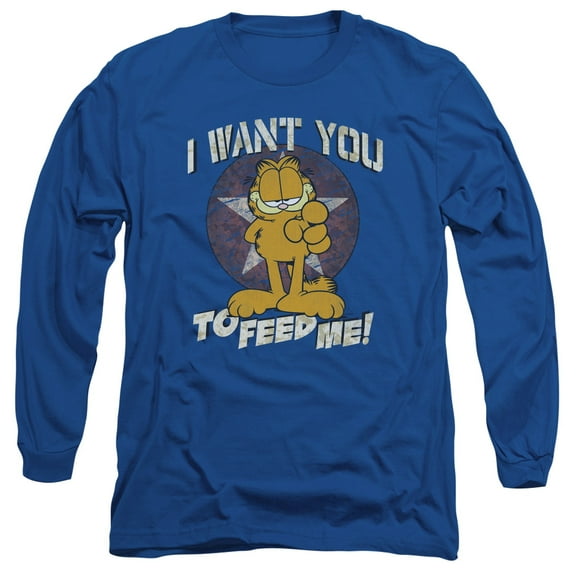 Garfield - I Want You - Long Sleeve Shirt - Medium
