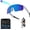 Blue, variant on AAI Smart Glasses with Camera, 4K HD Video Recording Sunglasses with Camera, with UV400 Lens. Dual Mic Noise Canceling, EIS Stabilization, IP54 for Cycling Hiking (Orange)