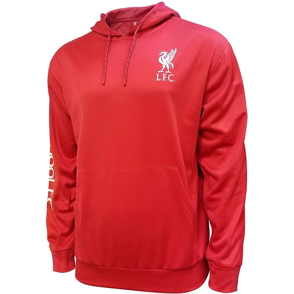 Icon Sports Men Liverpool Jacket Officially Licensed Pullover Soccer Hoodie EX-Large 029