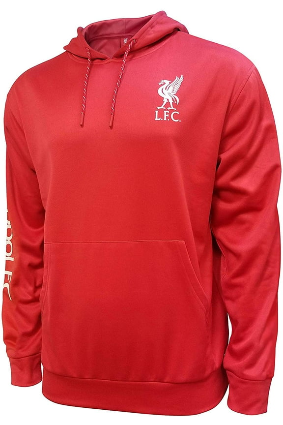 Men Liverpool Jacket Officially Licensed Pullover Soccer Hoodie EX-Large 029
