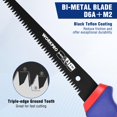 thumbnail image 3 of Drywall Saw WORKPRO 6-inch Jab/Keyhole/Wallboard/Sheetrock, 3 of 7