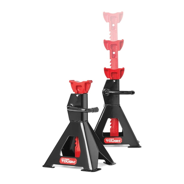 Hyper Tough TH54006D 4Ton Capacity Steel Quick Lift Jack Stands