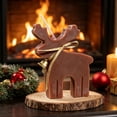 thumbnail image 5 of Christmas Decorations - Xmas Reindeer Shaped Scented Candle, Cute Mini Reindeer Aromatherapy Candles, Decorative Candle for Christmas Party Home Table Decoration,1PC, 5 of 9