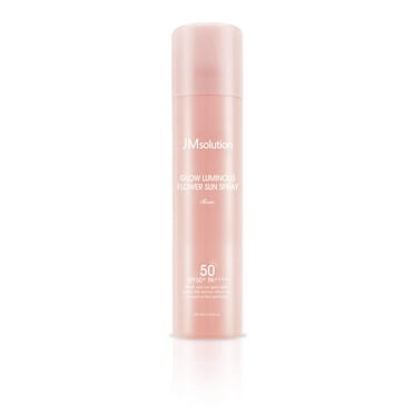 JMSolution Glow Luminous Rose Flower SunSpray SPF50  PA    180ml玫瑰防曬噴霧