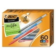 thumbnail image 4 of Round Stic Xtra Precision Ballpoint Pen Value Pack, Stick, Medium 1 Mm, Assorted Ink And Barrel Colors, 60/pack | Bundle of 10 Packs, 4 of 6