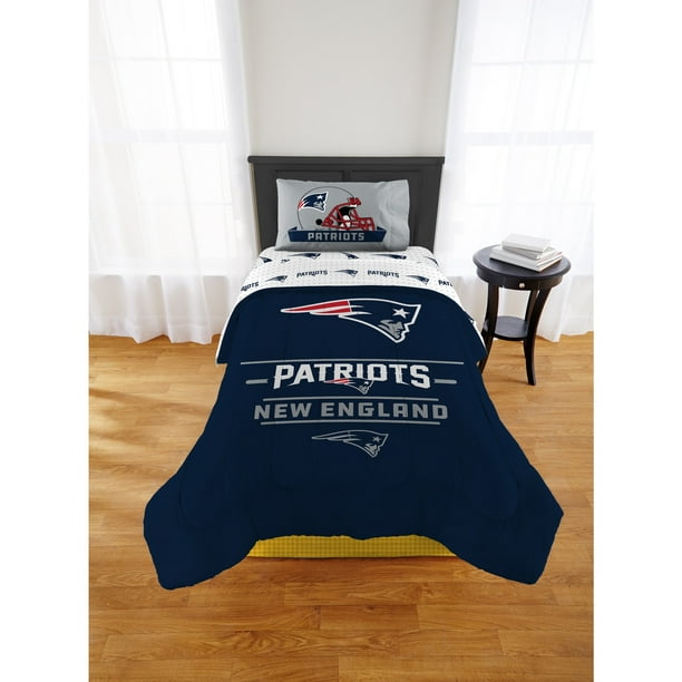 Nfl New England Patriots Monument Twin Or Xl Comforter Set Walmart Com Walmart Com