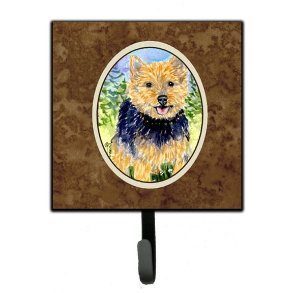 Carolines Treasures SS8894SH4 Norwich Terrier Leash Holder or Key Hook, Small, Multicolor