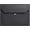 Black, variant on PU Leather A4 File Folder Document Holder 2 Pockets Portfolio Envelope Folder Case with Elastic String 3/4 Inch Expansion (Green)