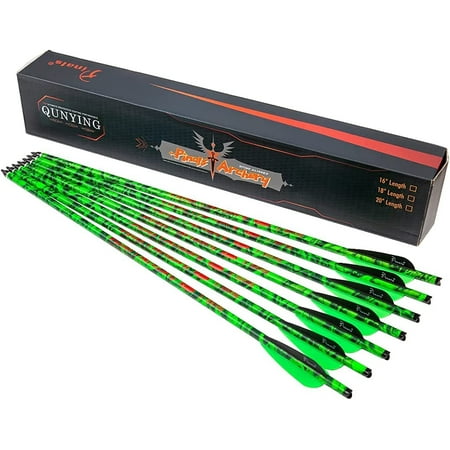Crossbow Bolts 20 Inch Hunting Archery Carbon Arrows Crossbolt 12PCS