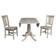 thumbnail image 6 of 42" Round Top Pedestal Table with 2 Chairs, 6 of 7