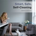 thumbnail image 5 of LUODIER Self-Cleaning Litter Box, Automatic Open-Top Cat Litter Box with App Control & Safety Sensors, Includes Litter Liners & Mat, Light Grey, 5 of 8