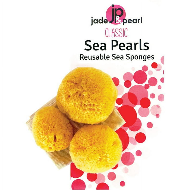 Pink Pearls Plus Reusable Sponge - Jade and Pearl