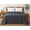 GRAY, variant on Super Soft Plush and Cozy Feel Flannel Bed Blanket, Queen Size,Very Comfortable For All Weather and Travel (GRAY)