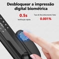 thumbnail image 2 of Bloqueo electrónico FM09 Tuya Wifi Huella digital, 2 of 6