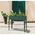 thumbnail image 2 of Herstera Urban Raised Planter 39.3" L x 15.7" D x 33" H - Green, 2 of 5