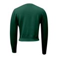 thumbnail image 5 of LEKODE Women Cropped Long Sleeve Button Down Soft Knit Cover Up Lightweight Crew Neck Bolero Shrug Casual Layering Cardigan D L, 5 of 5