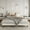off white, variant on Full/King/Queen Size Bed Frame with Headboard, Corduroy Upholstered Platform Bed with Wooden Slats Support - No Box Spring Needed & Noise Free, Easy Assembly