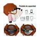 thumbnail image 3 of Set 4 Bolsas Lab.G Mujer Moda Dama Crossbody Cosmetiquera marrón, 3 of 4
