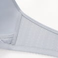 thumbnail image 5 of Womens Nursing Bra Front Closure Breastfeeding Wireless Push-up Support Comfortable Adjustable Strap Underwear (42, Gray), 5 of 7