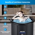 thumbnail image 2 of Bañera Jecoo Cold Hunge Tina XL 440L portátil con tapa, 2 of 7