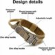 thumbnail image 3 of Collar de perro táctico Universal de nailon militar resistente para entrenamiento de perros, 3 of 5