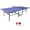 Blue 681, variant on Foldable Portable Ping Pong Table Set for Indoor Games, 8.5x4.3ft Mid-Size Table Tennis Table with Net, 2 Paddles, 3 Balls, Black MDF