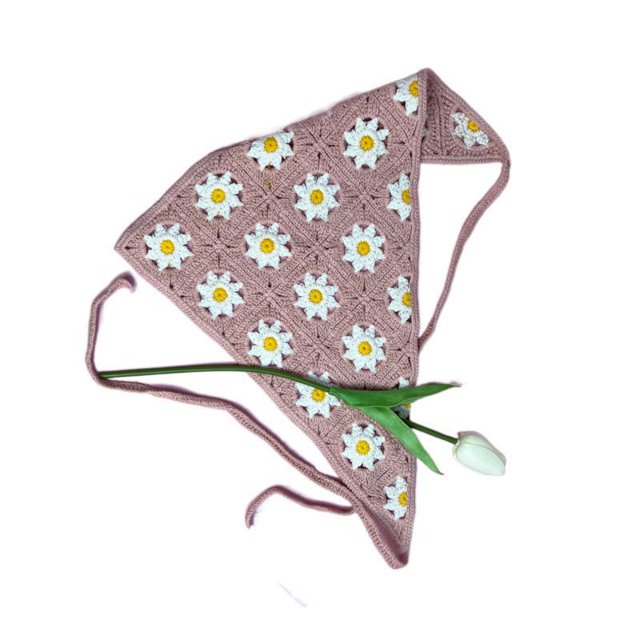 4 Uds diademas, diademas, pañuelo para la cabeza, pañuelo para el pelo para mujeres y niñas, accesorios tejidos para el cabello de fresa para decoración de peinado