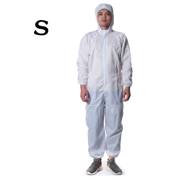 Disposable Protective Suit Safety Clothing Hooded Coverall Painting