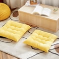 thumbnail image 3 of Pompotops Gray Chair Pads, Thickened Chair Cushion, Fart Cushion, Office Sedentary Chair Cushion, Student Seat Cushion, Bedroom, Ground, Rice Futon Cushion, 3 of 6