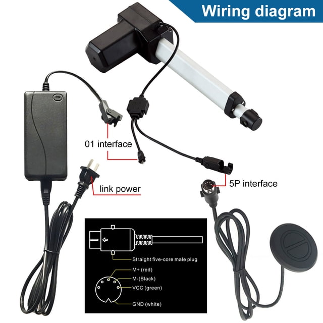Hand Controller Electric , Chair Sofa Lifting 2 Button Switch Recliner Lifting with Dual USB