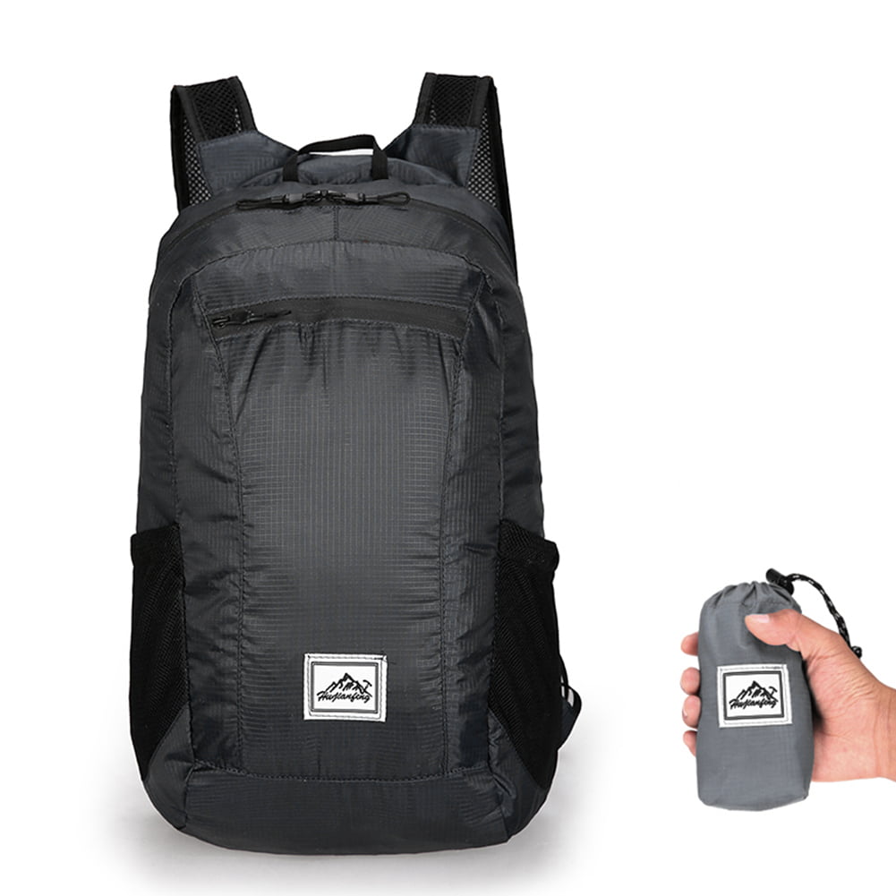 Outdoor Waterproof Travel Climbing Folding Backpack Rucksack Storage Bag Surpris 