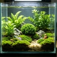 thumbnail image 7 of Artificial Aquatic Plants for Aquarium, Plastic Fake Seaweed and Lotus Flower Fish Tank Decor, Realistic Greenery for Freshwater and Saltwater Tanks, Easy to Clean and Fish Safe, 7 of 7