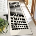 thumbnail image 5 of 2x6 FT Kitchen Runner Rugs Non Skid Washable, Faux Wool Rug Runners for Hallways Bathroom Carpet Runner, Soft Indoor Modern Floor Rug for Entryway Laundry Room, 5 of 11