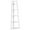 White, variant on Tribesigns 70" Tall Corner Shelf 5 Tier Rustic Corner Bookshelf Industrial Corner Ladder Shelf Small Bookcase Plant