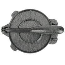 BORDSTRACT 6.5in Aluminium Alloy Corn Tortillas Dough Pressing Tools Kitchen Supplies Gray
