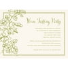 Vineyard Leaves Standard Party Invite