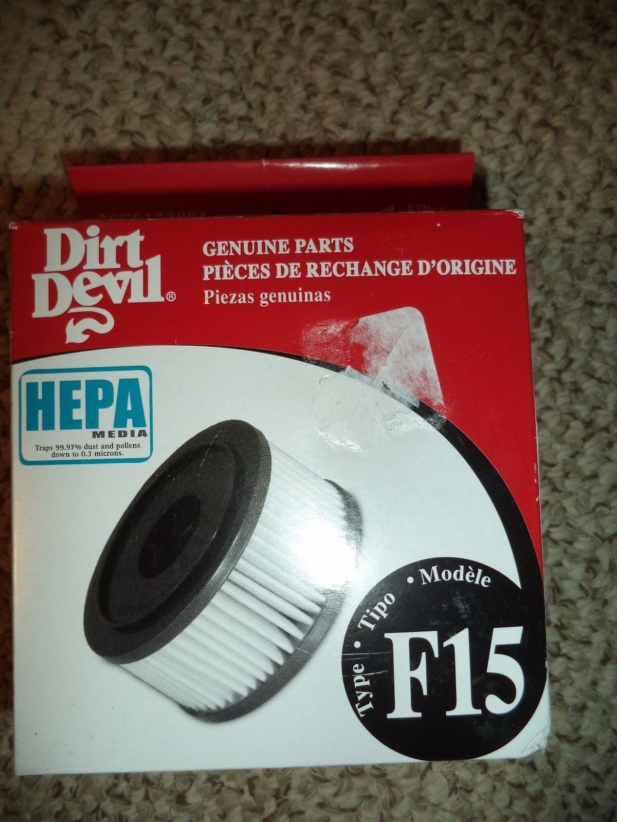 Dirt Devil Royal 084500 Vibe Hepa Style 