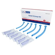 LINE2design Nasal Airway Kit - Free Respiration Tubes Medical Nasopharyngeal Management -  Pack of 6