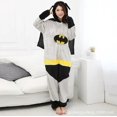 thumbnail image 1 of Pijama de Anime de Iron Man para hombre y mujer, ropa de dormir de franela de superhéroe, disfraz de Kugurumi, para invierno, 1 of 4
