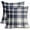 Blue Grey, variant on Fall Plaid Pillow Covers 18x18 Set of 2 Burnt Orange Gray Cream Rustic Autumn Colored Print Decorative Outdoor Pillowcases Farmhouse Throw Cushion Case Decor for Home Couch Sofa Bed
