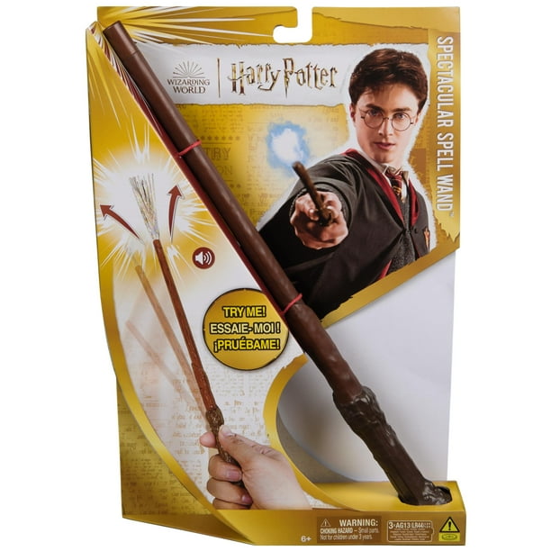 Varita mágica del mundo mágico Harry Potter Spectacular 28 cm