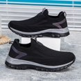 thumbnail image 5 of NOKIO Men's Sneakers Comfortable Wide Width Sock Shoes Non-S𝗅ip Mesh Casual Running Shoes Breathable Soft Knit Sneakers for Daily Walking, Tennis Sport, 5 of 6